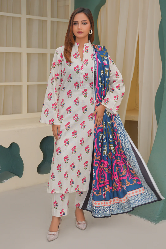 Gulshan 3 Piece (Printed)